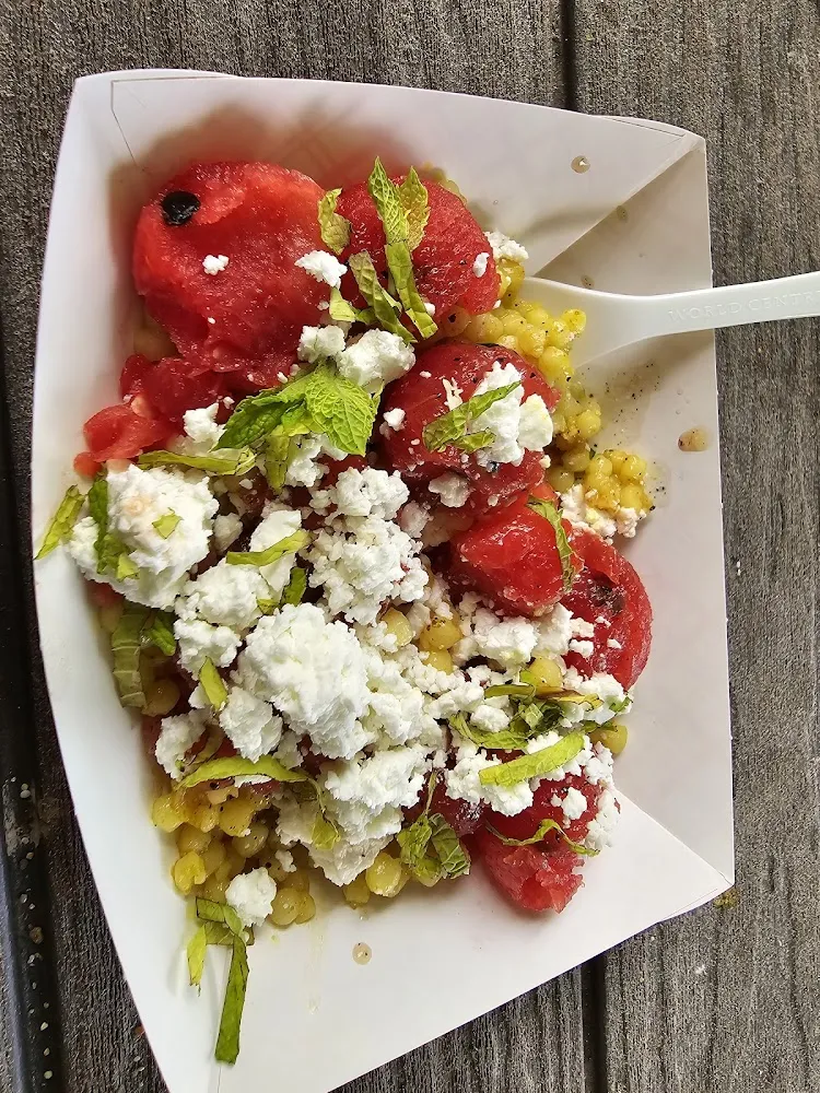 Watermelon Feta Couscous Salad
